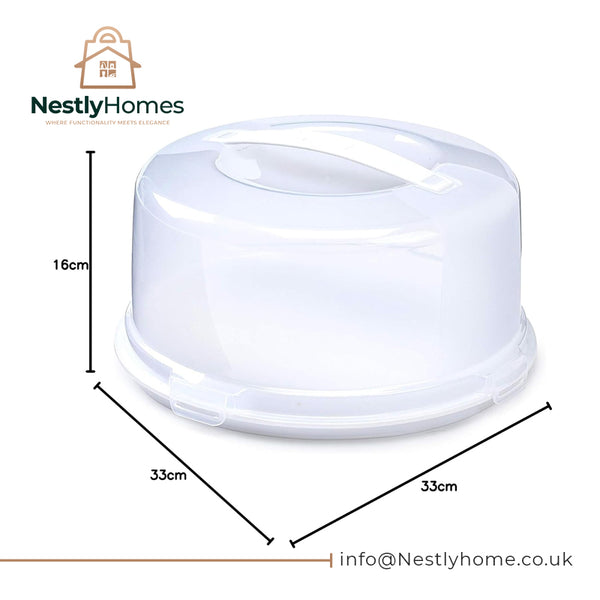Whitefurze Cake Box Round